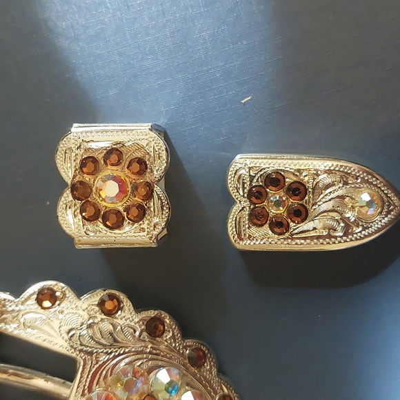 3 PC belt buckle, loop & tip - NWOT - Picture 10 of 13